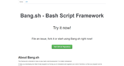 Desktop Screenshot of bangsh.com
